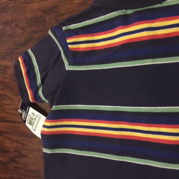 NWT Polo Ralph Lauren Boys Polo Top Blue 24M - Picture 6 of 7